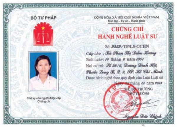CẤP NGAY CHỨNG CHỈ LUẬT SƯ - MIỄN ĐÀO TẠO