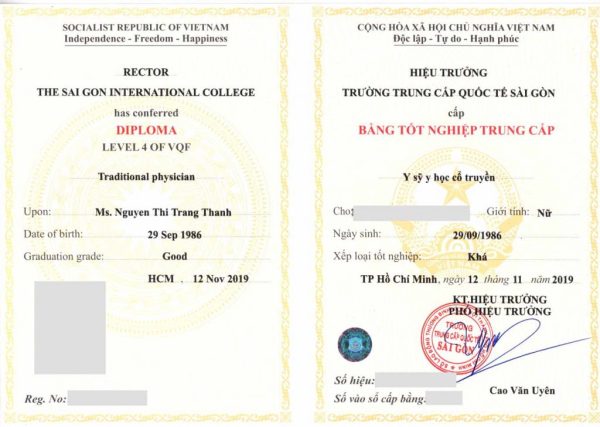 Làm Bằng Y Học Cổ Truyền Uy Tín Chất Lượng