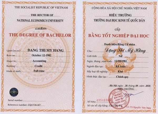 Làm Bằng Cử Nhân Kinh Tế