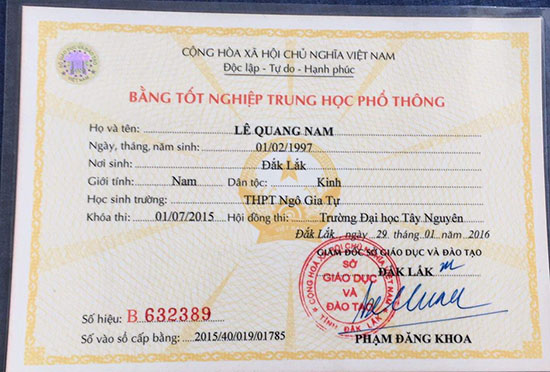 Tìm hiểu về dịch vụ làm bằng cấp 3 bổ túc