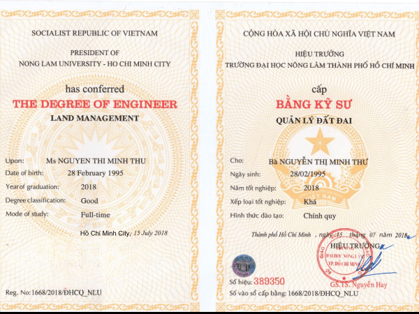 Làm bằng Đại học Nông lâm có việc làm ngay