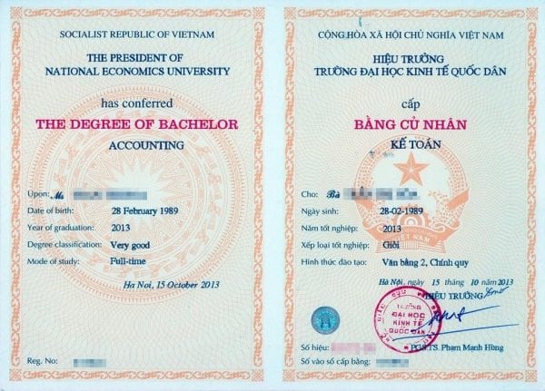 Làm Bằng Cử Nhân Kinh Tế