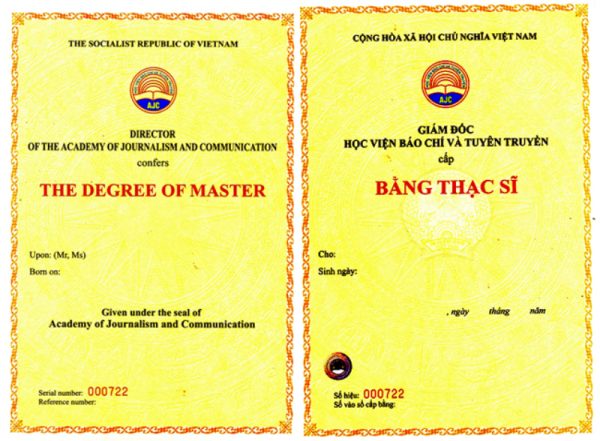 Làm Bằng Liên Thông Cao Đẳng Lên Thạc Sĩ Tại Bao Xin Việc
