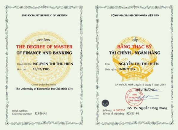 Làm Bằng Liên Thông Cao Đẳng Lên Thạc Sĩ Tại Bao Xin Việc