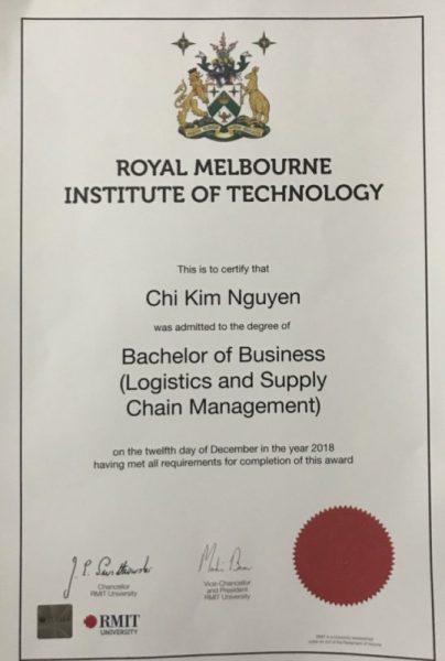 Làm bằng đại học RMIT uy tín, chuẩn quốc tế