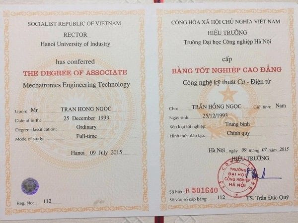 Một Số Cách Kiểm Tra Bằng Cao Đẳng Thật Hay Giả