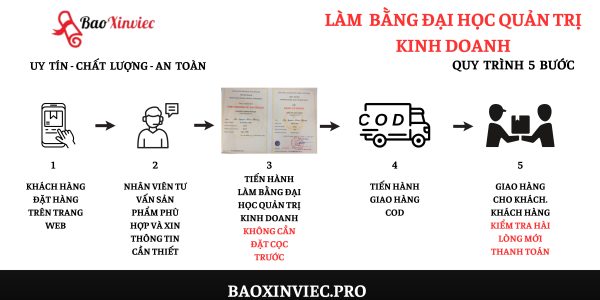 Mua Bằng Đại Học Quản Trị Kinh Doanh - Cơ Hội Việc Làm