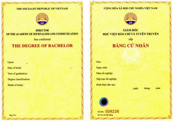 Cách xin cấp lại khi bị mất bằng đại học
