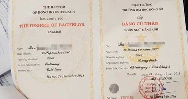 Dịch Vụ Mua Bằng Đại Học Đông Đô Siêu Nhanh Giá Gốc