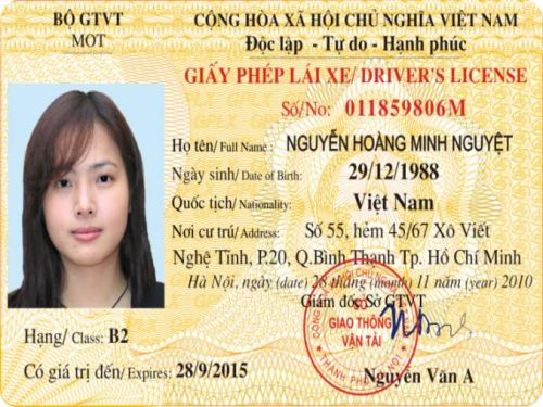 Làm Bằng Lái Xe Ô Tô -Làm Bằng Lái Xe Không Cần Thi