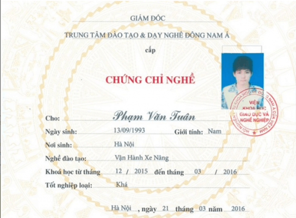 Làm Chứng Chỉ Xe Nâng Hàng Nhanh Chóng - Giá Rẻ