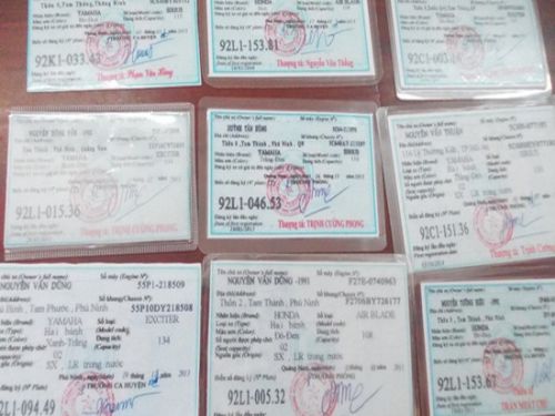 Nhu cầu làm cavet xe ô tô, xe máy