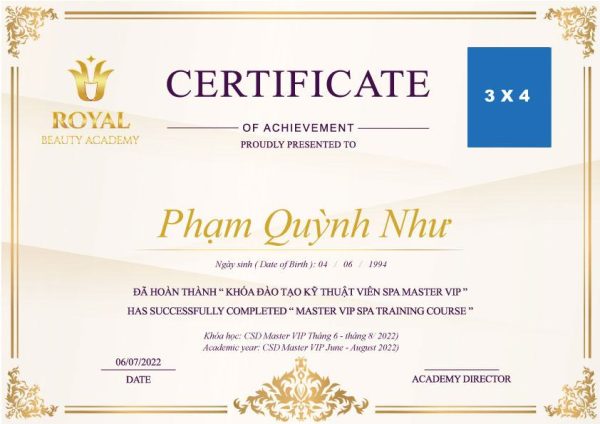 Làm Chứng Chỉ Hành Nghề Spa - Mua Chứng Chỉ Hành Nghề Spa