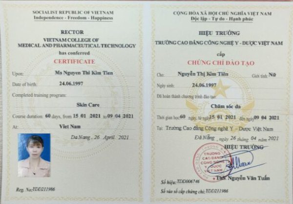 Làm Chứng Chỉ Hành Nghề Spa - Mua Chứng Chỉ Hành Nghề Spa