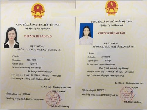 Làm Chứng Chỉ Hành Nghề Spa - Mua Chứng Chỉ Hành Nghề Spa