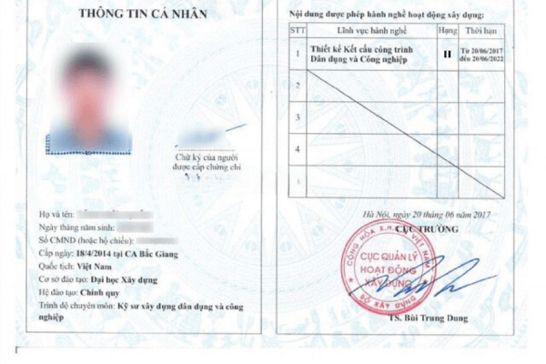 Làm Chứng Chỉ Hành Nghề Kiến Trúc Sư Bao Uy Tín Lấy Ngay