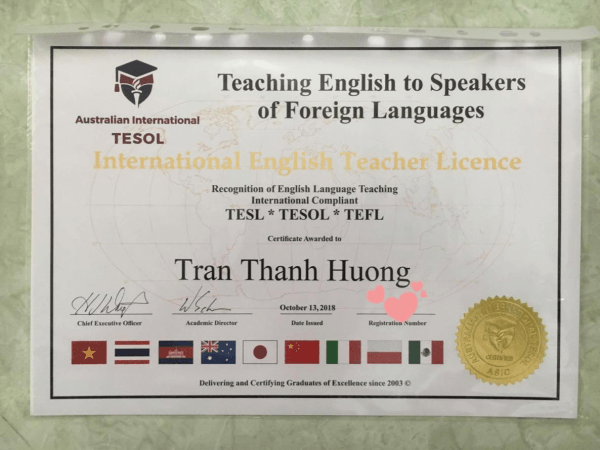 Làm Chứng Chỉ TESOL Uy Tín Chất Lượng Tại Bao Xin Việc