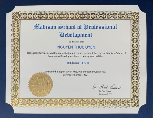 Làm Chứng Chỉ TESOL Uy Tín Chất Lượng Tại Bao Xin Việc