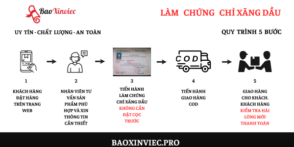 Làm Chứng Chỉ Xăng Dầu Giá Rẻ Nhanh Chóng Tại Bao Xin Việc