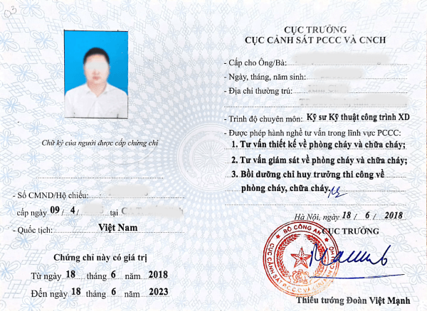 Làm Chứng Chỉ Phòng Cháy Chữa Cháy An Toàn Lấy Ngay Giá Rẻ 2023