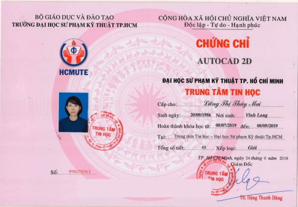 Dịch Vụ Làm Chứng Chỉ Autocad Đảm Bảo Uy Tín Chất Lượng