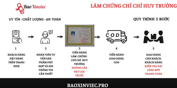 Làm Chứng Chỉ Chỉ Huy Trưởng Lấy Ngay Tại Bao Xin Việc