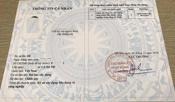 Làm Chứng Chỉ Giám Sát Cơ Điện Hạng 1 2 3 Uy Tín Tại Bao Xin Việc