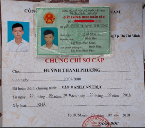 Làm Chứng Chỉ Cẩu Trục Đảm Bảo Có Thể Đi Làm Ngay