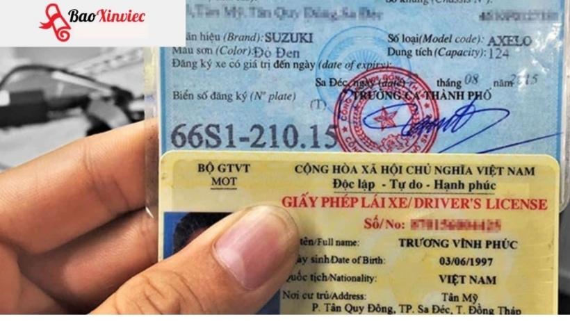 Cavet xe không thể thiếu khi lưu thông