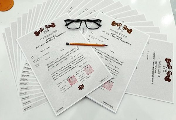 Làm Chứng Chỉ Tiếng Nhật Giống Thật 100% Tại Bao Xin Việc