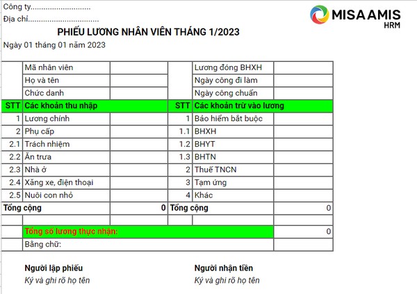 Dịch Vụ Làm Bảng Lương Giả Có Mức Giá Bao Nhiêu?