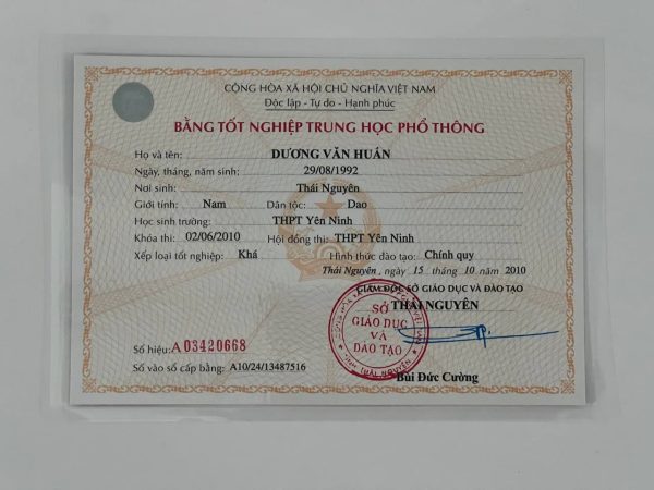 Làm Bằng Cấp 3 Tại Bao Xin Việc Chỉ 1 Triệu Đồng