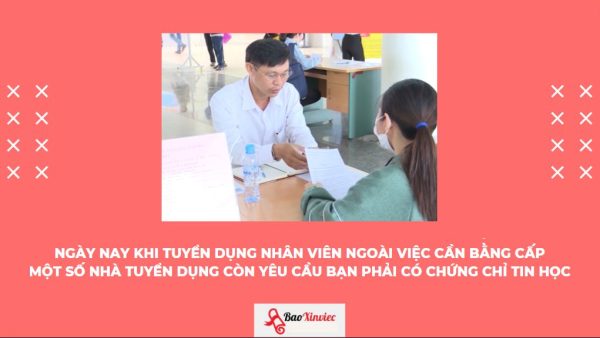 Làm Chứng Chỉ Tin Học Nhanh Chóng Không Cần Thi