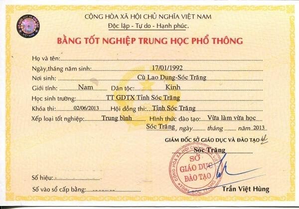 Làm Bằng Cấp 3 Ở Đâu Uy Tín ?