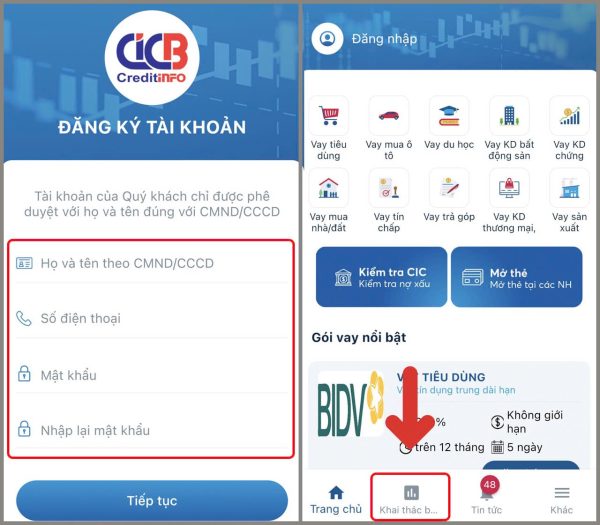 Kiểm Tra Nợ Xấu Bằng CMND
