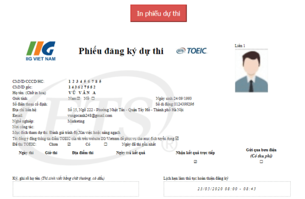Làm sao để đăng ký thi TOEIC?