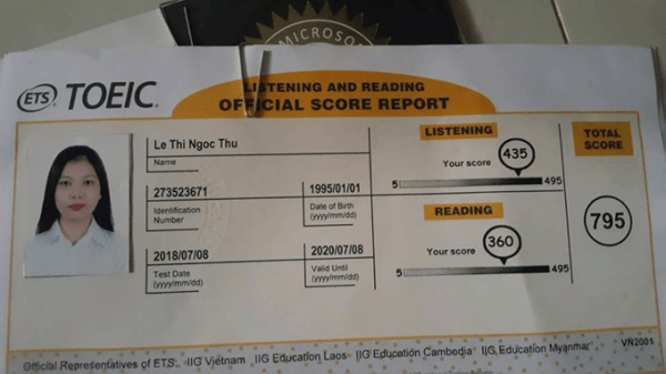 Sau khi hết hạn, chứng chỉ TOEIC có còn giá trị không?