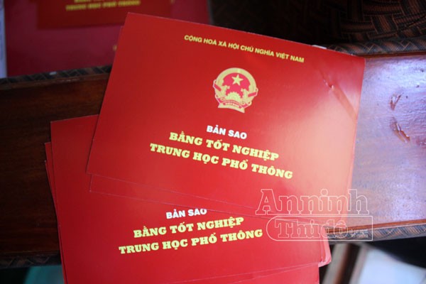 Khi nào cần bản sao bằng tốt nghiệp THPT?