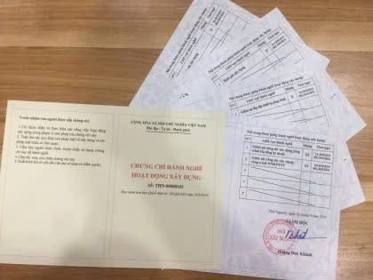 Chứng Chỉ Năng Lực Xây Dựng Hạng 2