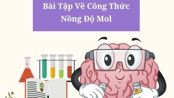 Tham khảo một số bài tập tính nồng độ mol